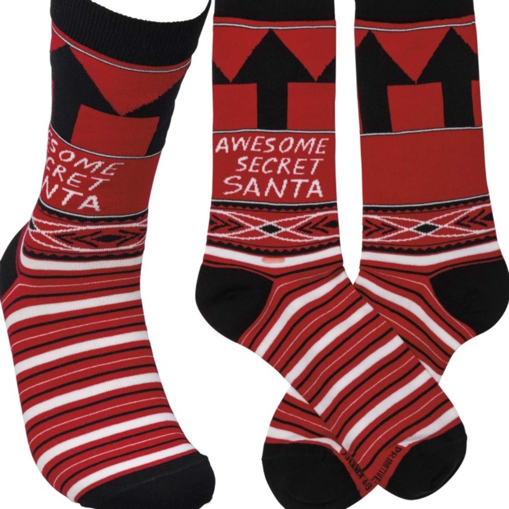 Primitives By Kathy LOL Socks Size Unisex 
Christmas Socks
